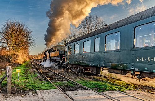 Dampflokomotive 52 532 der Miljoenenlijn - Zuid Limburgse Stoomtrein Maatschappij (ZLSM) von Flachsfotografie