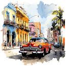 Vintage cars in Havana by ARTemberaubend thumbnail
