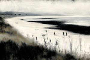 Vue sur les dunes