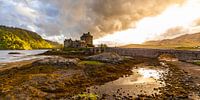 Eilean Donan Castle in Scotland by Werner Dieterich thumbnail