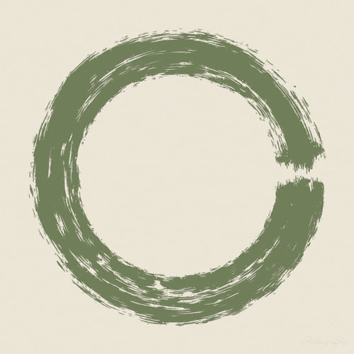 Ensō in Japandi-harmonie