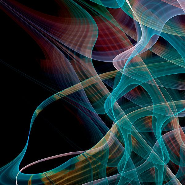 Abstracte samenstelling 570 van Angel Estevez