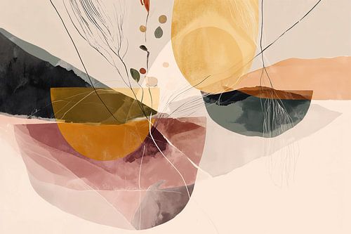 Organic shapes in harmony no.2