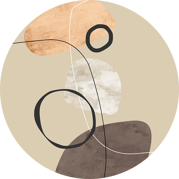 Abstracte samenstelling 1097 van Angel Estevez