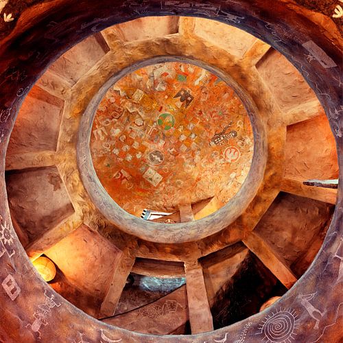 Trappenhuis Arizona bij de Grand Canyon