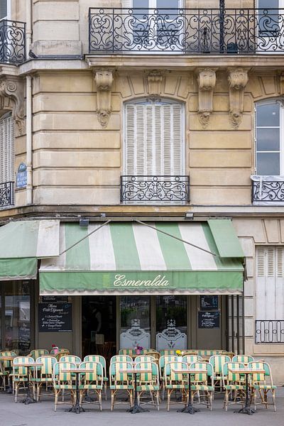 Cafe in Paris by Sander Groenendijk