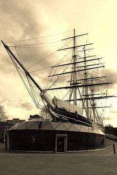 De Cutty Sark en het museum in Greenwich, Londen van aidan moran