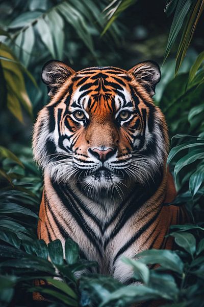 Majestic tiger in nature by Imperial Art House