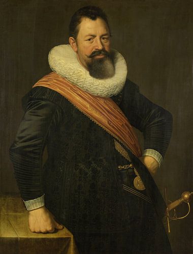 Portrait de Jochem Hendricksz Swartenhont, Nicolaes Eliasz. Pickenoy - 1627