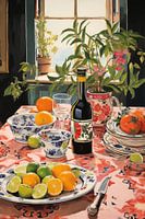 Table in summer
