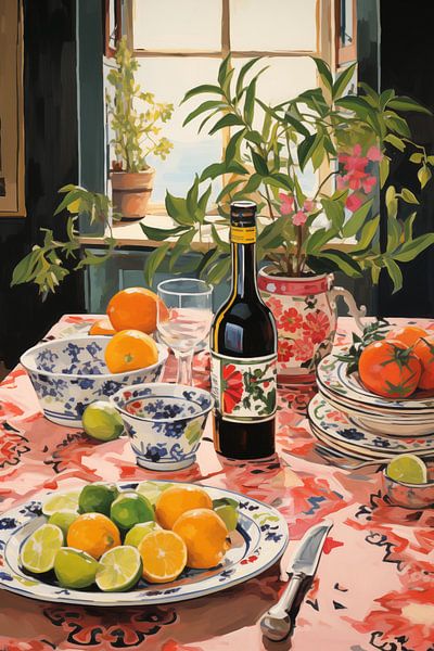 Table in summer by NJ Midnight Studio
