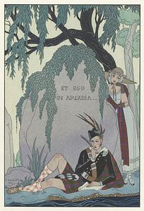 George Barbier – L’amant poète. ; Écosse XIXe siècle (1923)
