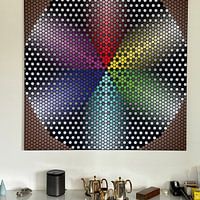 Photo de nos clients: Hexagones colorés par Henk Schellekens, sur artframe