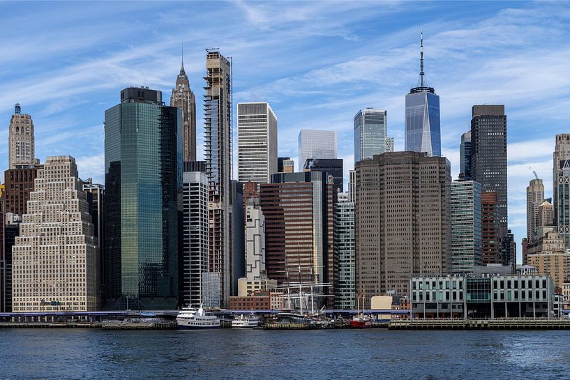 New York City skyline by Gerben van Buiten