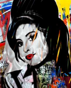 Amy Winehouse Pop Art PUR sur Felix von Altersheim