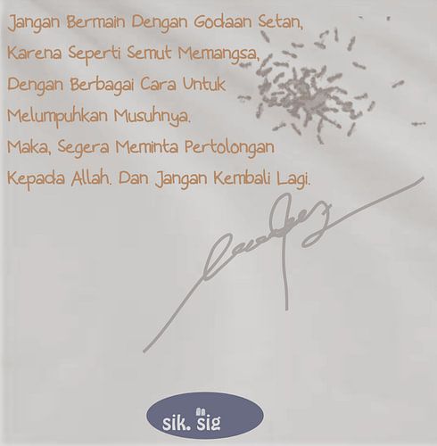Indonesische kunstmotivatie door sik.sig