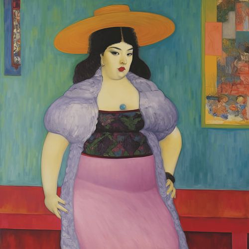 Klimt meets Botero
