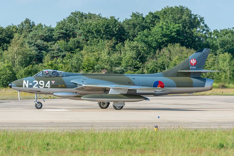 Hawker Hunter F.6A (N-294). van Jaap van den Berg