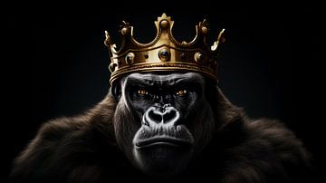 Animal Kingdom: Gorilla van Danny van Eldik - Perfect Pixel Design