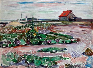 Meeresstrand bei Lübeck, Edvard Munch