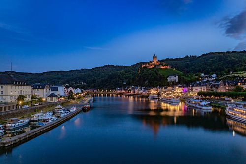 Lumières du soir Cochem Allemagne