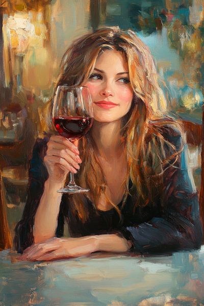 Wine and light by Poster Art Shop