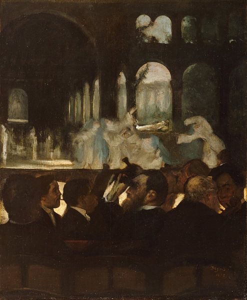 Das Ballett aus 'Robert le Diable', Edgar Degas von Meisterhafte Meister