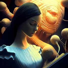 Cosmic connection by Vythryd Arts