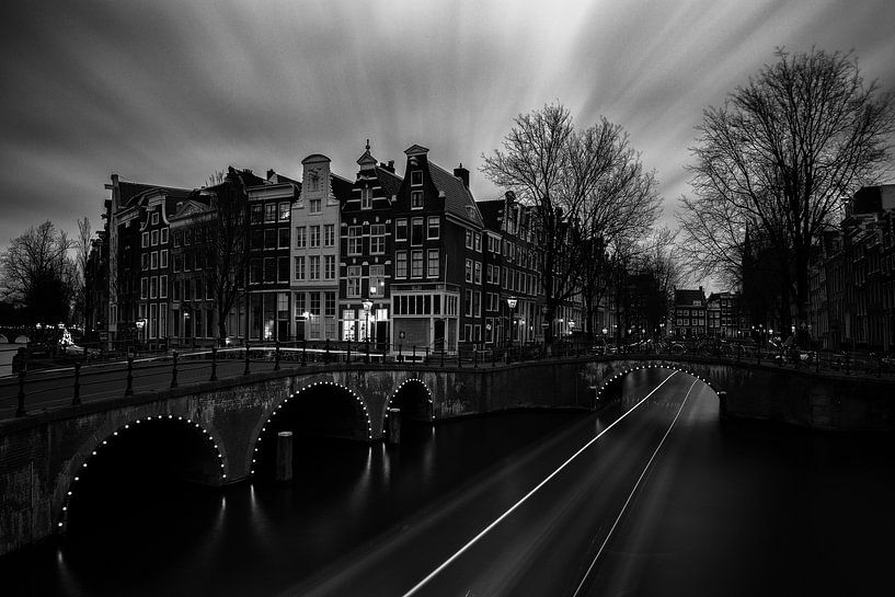 Amsterdam Keizersgracht by Angel Flores