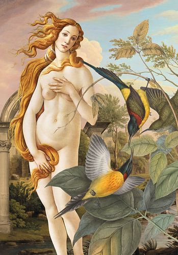 a Collage of Art by Marja van den Hurk