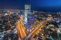De skyline van Tel Aviv in Israel van Michiel Ton thumbnail