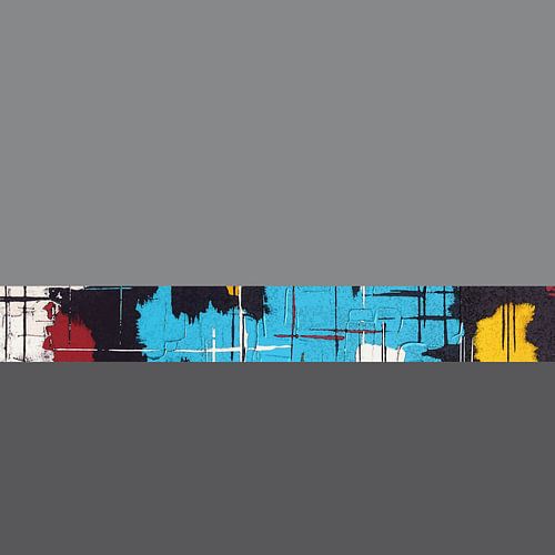 Abstracte kleurvlakken / Krachtvelden 01 / Grijstinten