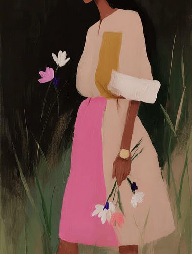 Picking flowers by Carla Van Iersel