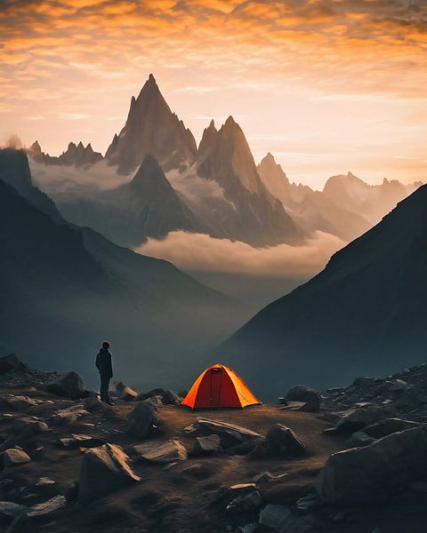 Herfst in de Dolomieten van fernlichtsicht