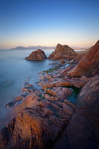 Zonsopgang over de baai van Cannes