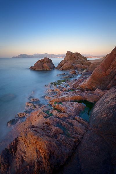 Sunrise over the bay of Cannes by Yannick Lefevre