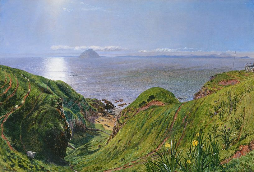 William Bell Scott-Ailsa Craig. van finemasterpiece