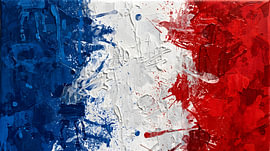 de Franse vlag van HUGO