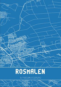 Plan d'ensemble | Carte | Rosmalen (Brabant-Septentrional) sur Rezona