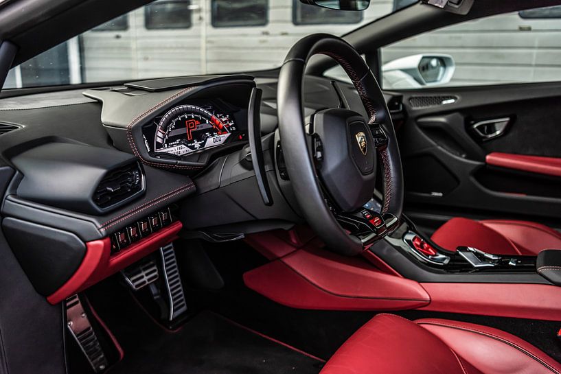 Lamborghini Huracan Evo Interior by Bas Fransen