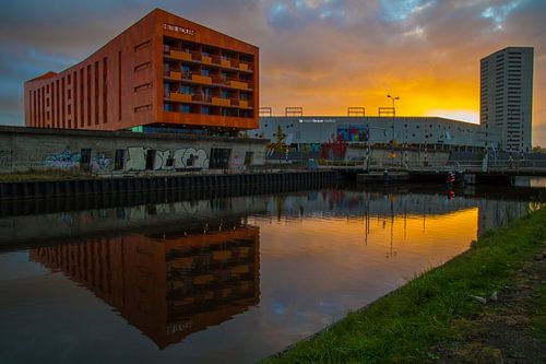 Oranje boven de Euroborg