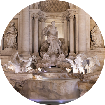 Trevifontein in Rome (Fontana di Trevi) van t.ART