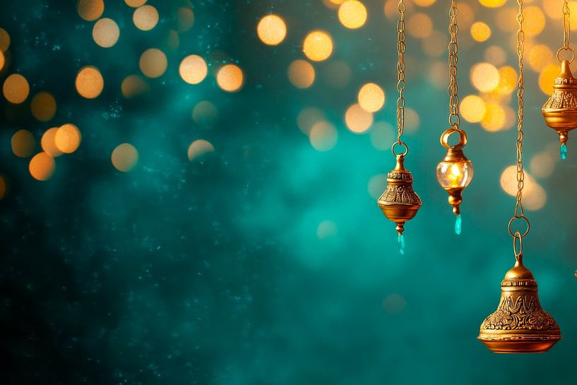 Zarte Lichtspiele von Poster Art Shop