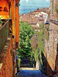 Street View à la distance de Cortona sur Dorothy Berry-Lound