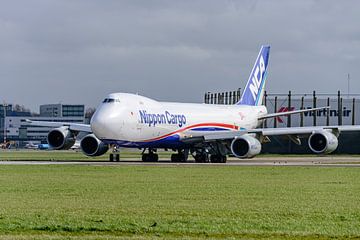 Nippon Cargo Airlines Boeing 747-8F (JA15KZ). by Jaap van den Berg