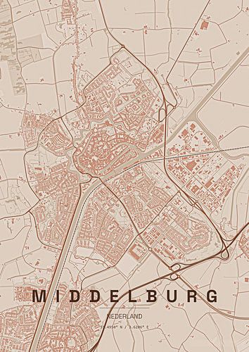Middelburg Plattegrond