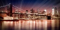 Manhattan NYC - The Setting Sun