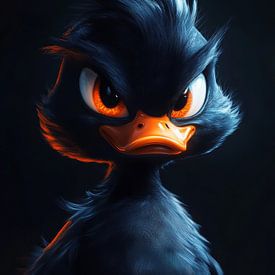 🔥 Dark Fury: Die intensive schwarze Ente von Hikmah Hidahasbi