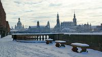 Dresden - the wintery Canaletto view