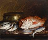 Red Snapper, William Merritt Chase van Meesterlijcke Meesters thumbnail